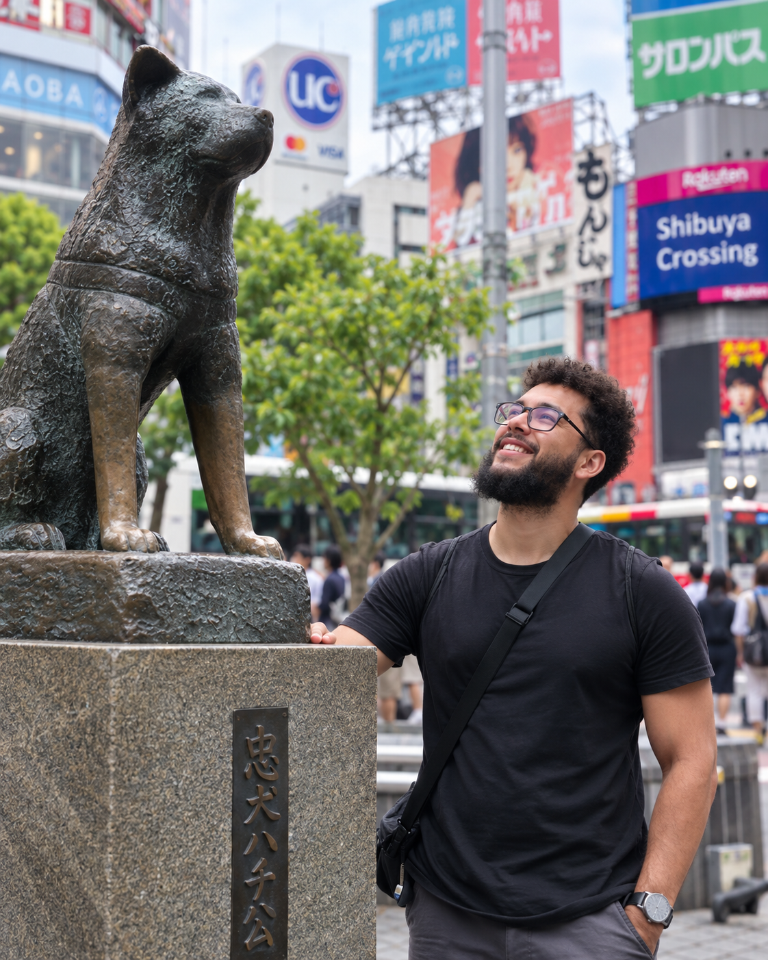 Hudson Oliveira em Shibuya